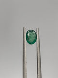 Esmeralda colombiana oval de 0.65ct
