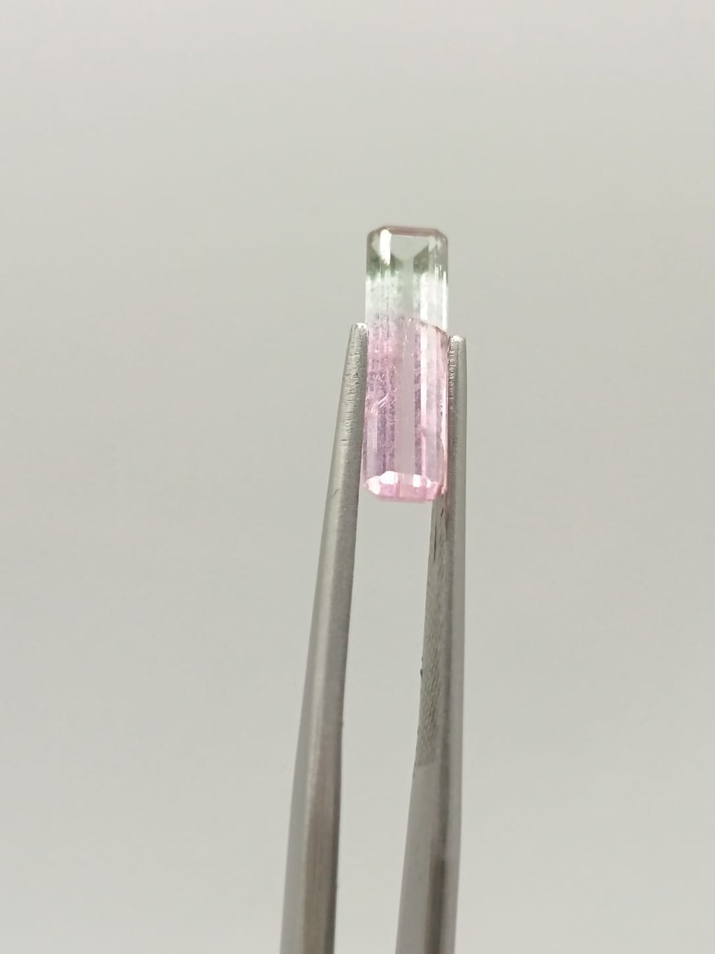 Turmalina sandia rectangular de 1.87ct