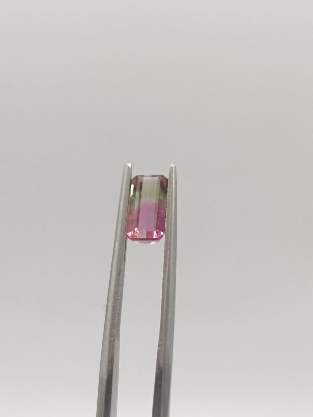 Turmalina sandia rectangular de 0.96ct