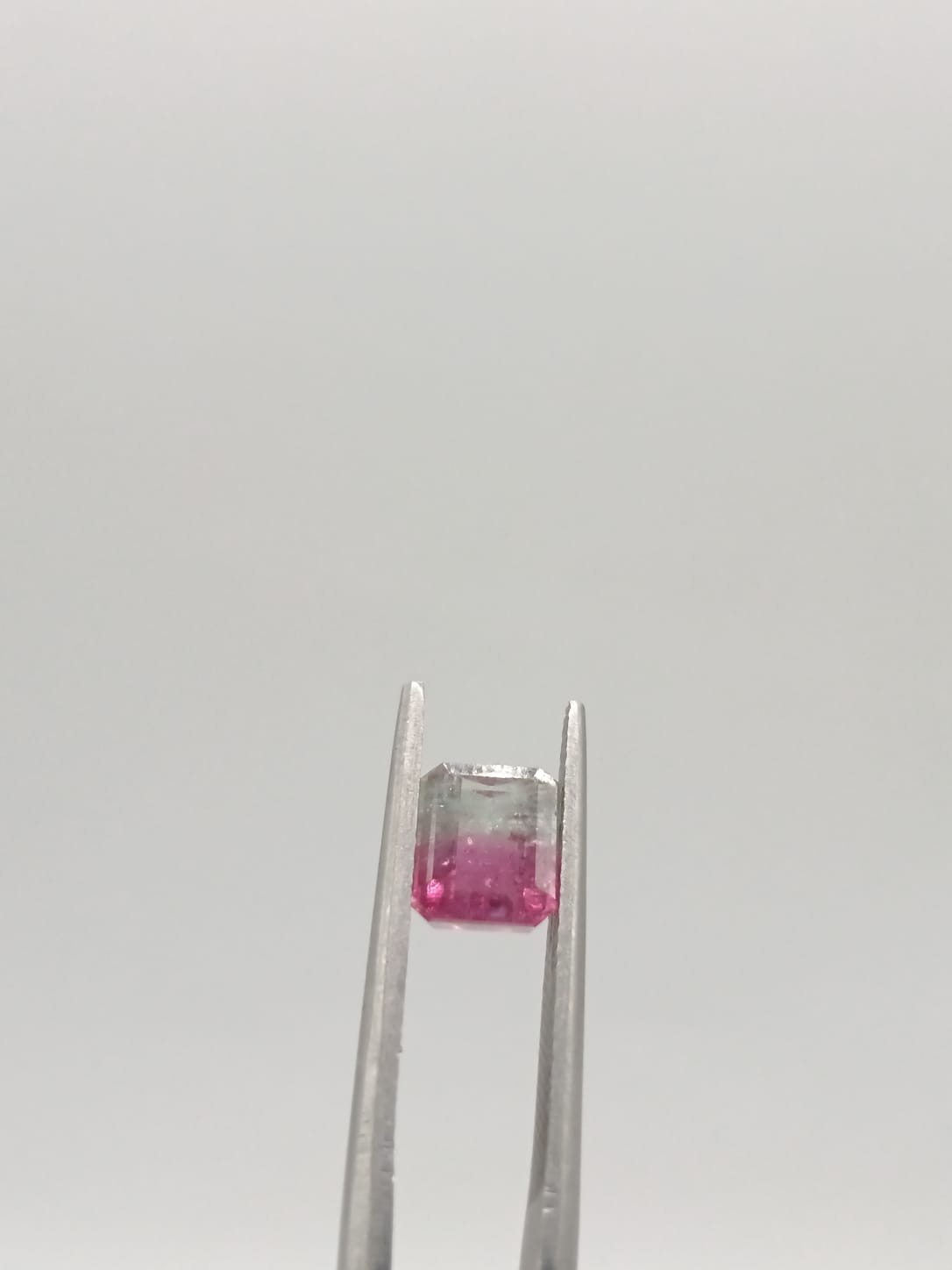 Turmalina sandia rectangular de 1.42ct