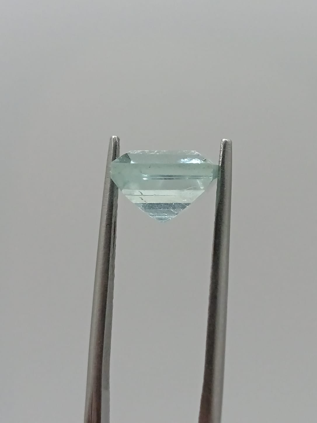 Aguamarina cuadrada de 3.03ct