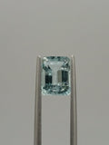 Aguamarina rectangular de 2.19ct