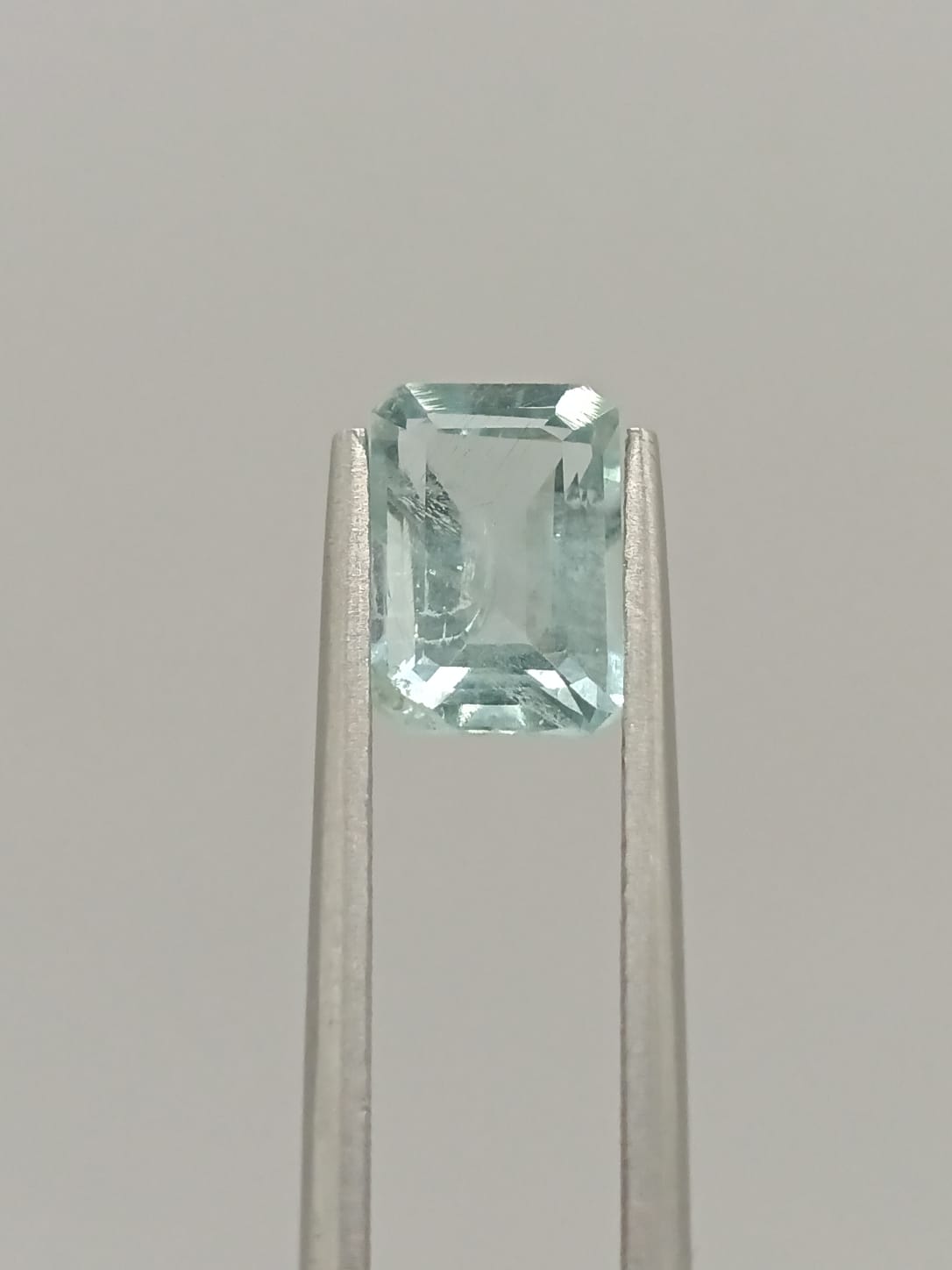 Aguamarina rectangular de 1.64ct