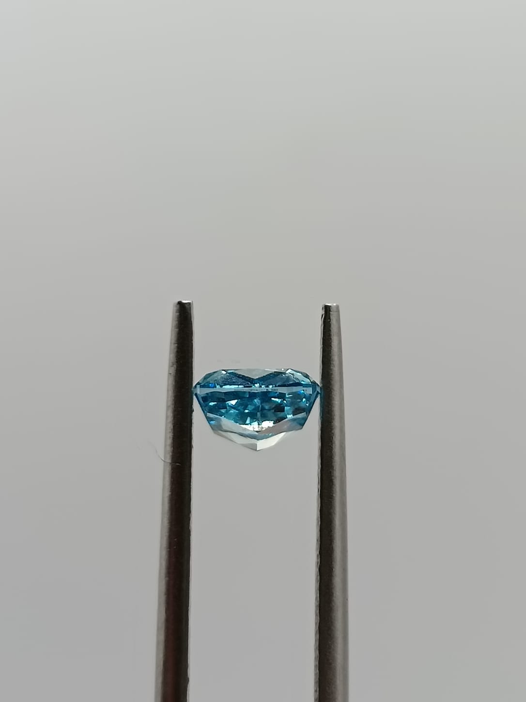 Diamante lab azul de 1.01ct