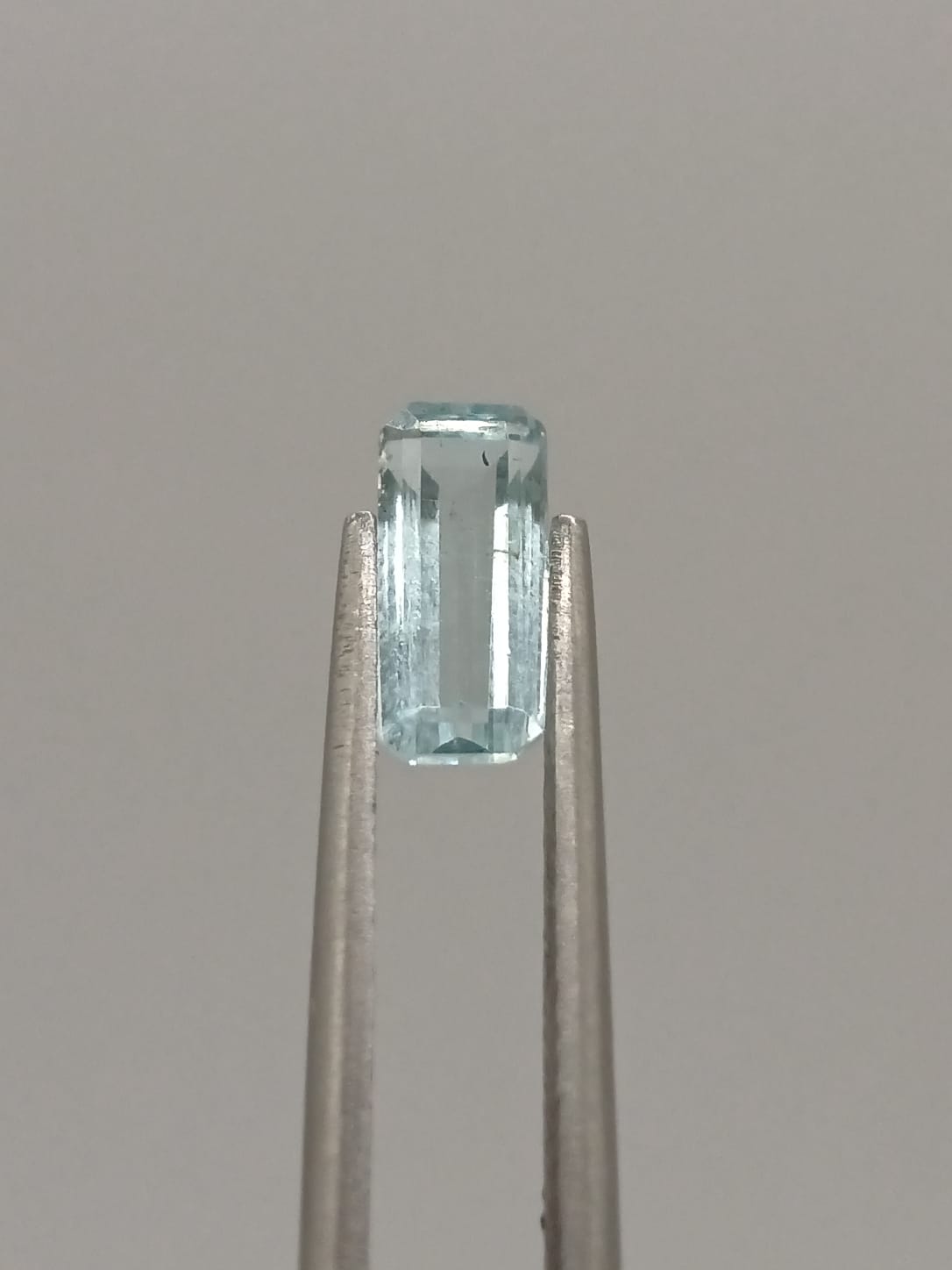 Aguamarina rectangular de 1.08ct