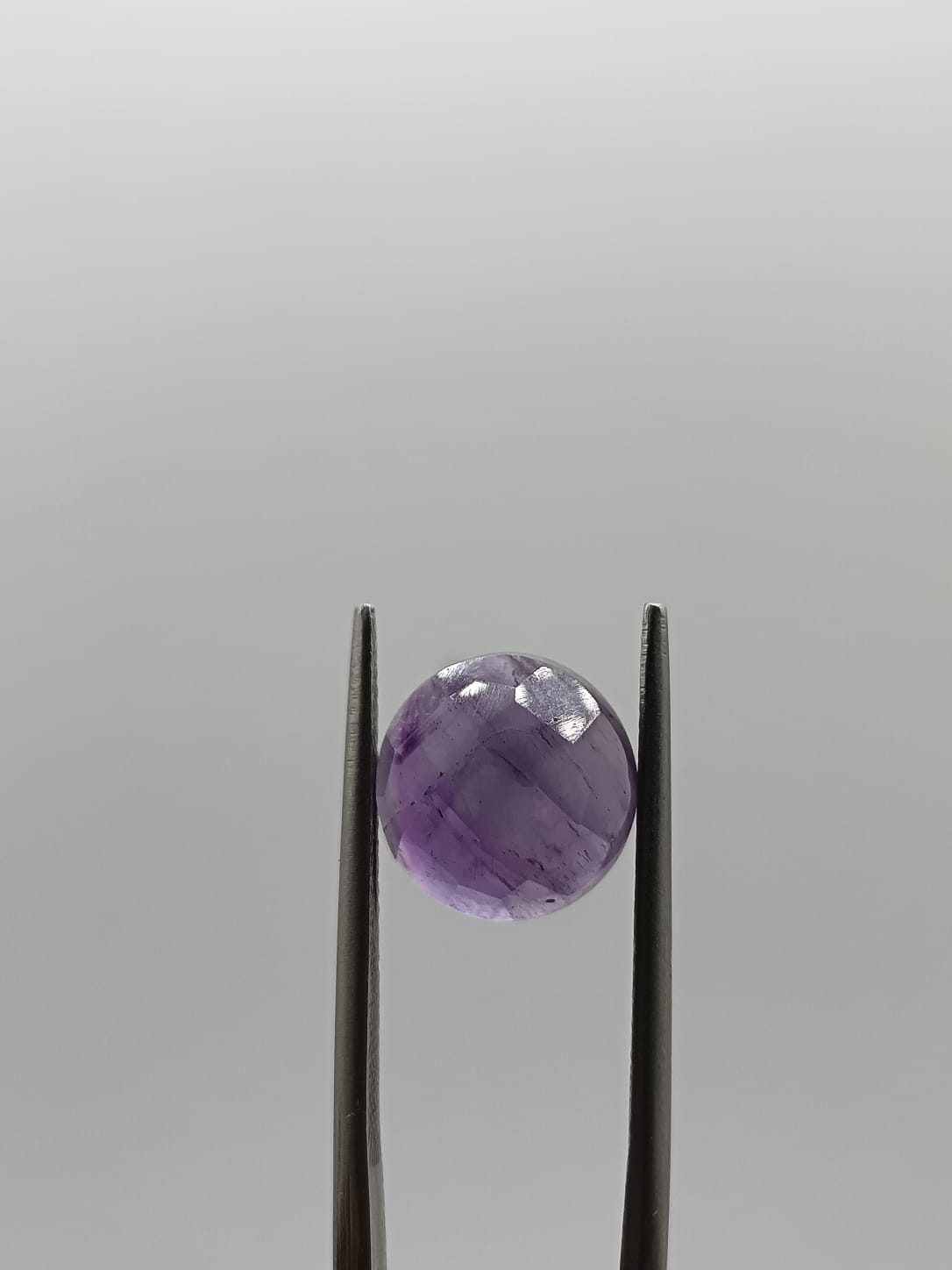 Amatista circular de 3.83ct