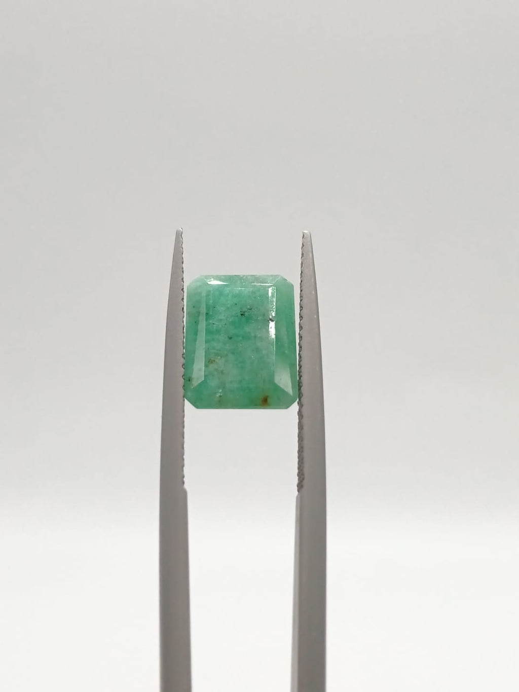 Esmeralda brasileña rectangular de 3.48ct