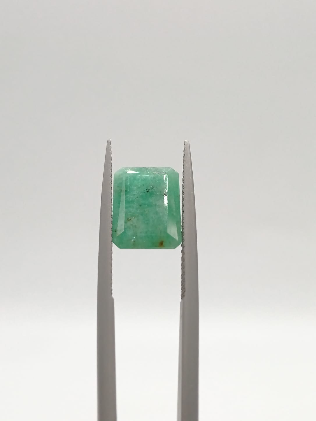 Esmeralda brasileña rectangular de 3.48ct