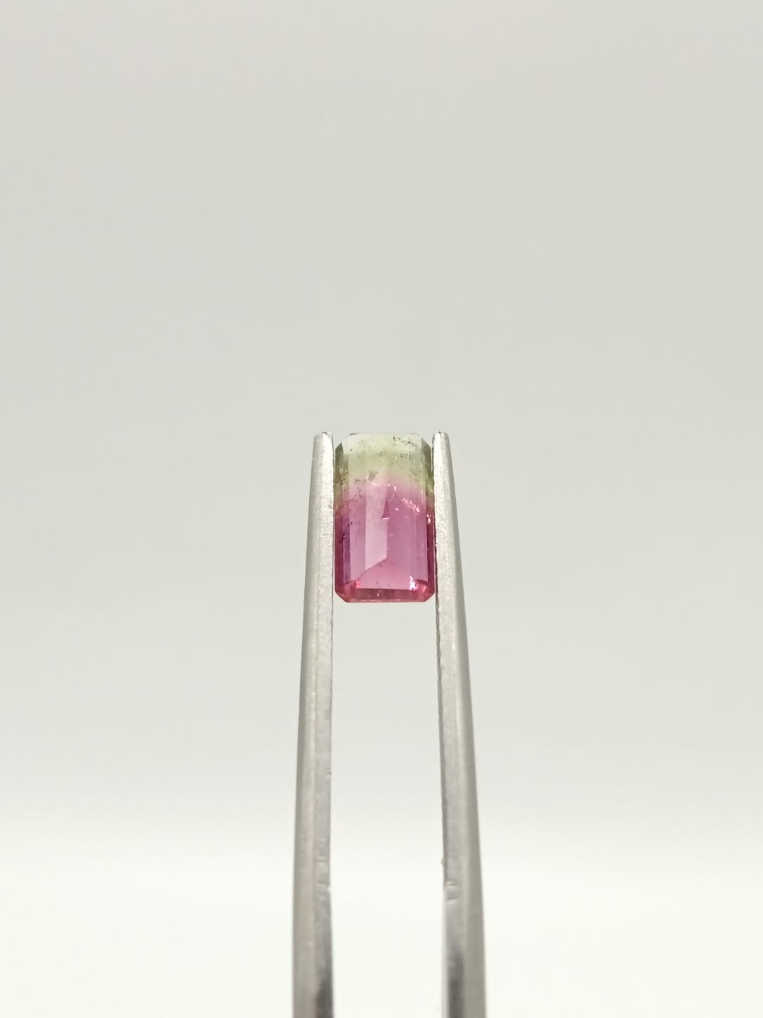 Turmalina sandia rectangular de 1.06ct