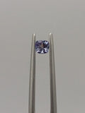 Tanzanita cuadrada de 0.25ct