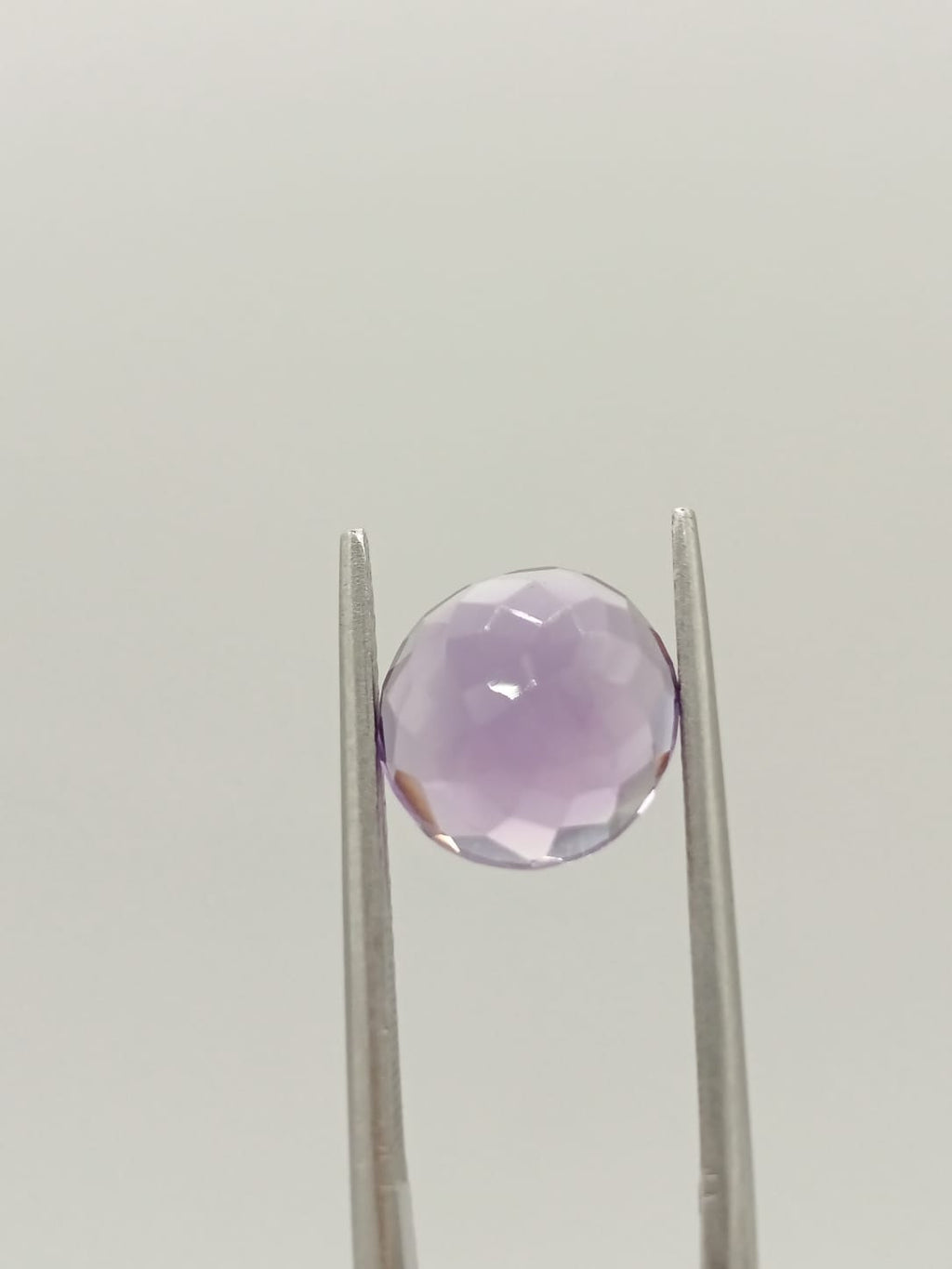 Amatista circular de 3.98ct