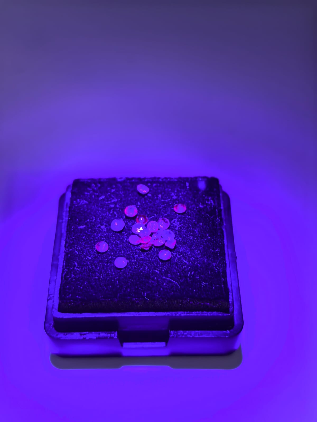 Alexandrita circular, lote de 0.64ct