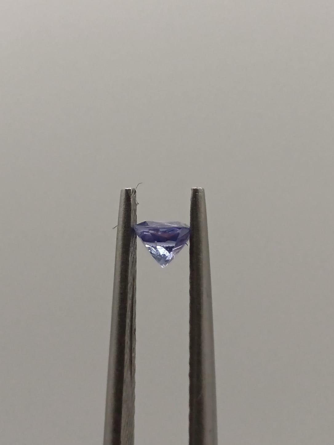 Tanzanita cuadrada de 0.25ct