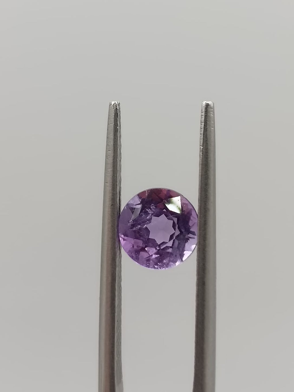 Amatista circular de 0.76ct