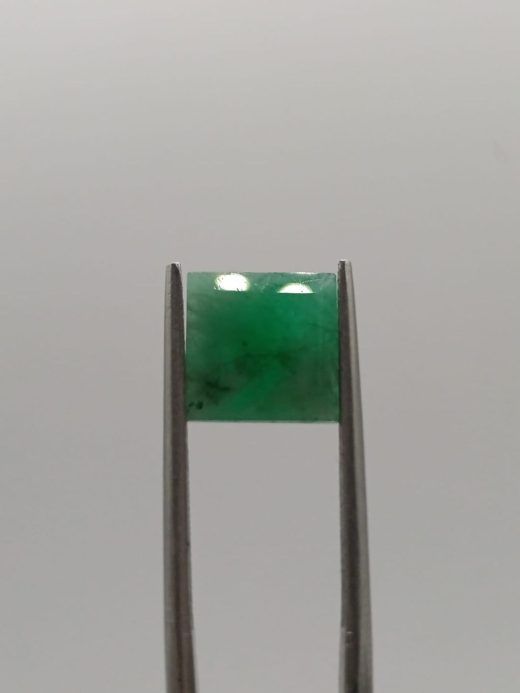 Esmeralda brasileña cuadrada de 3.19ct