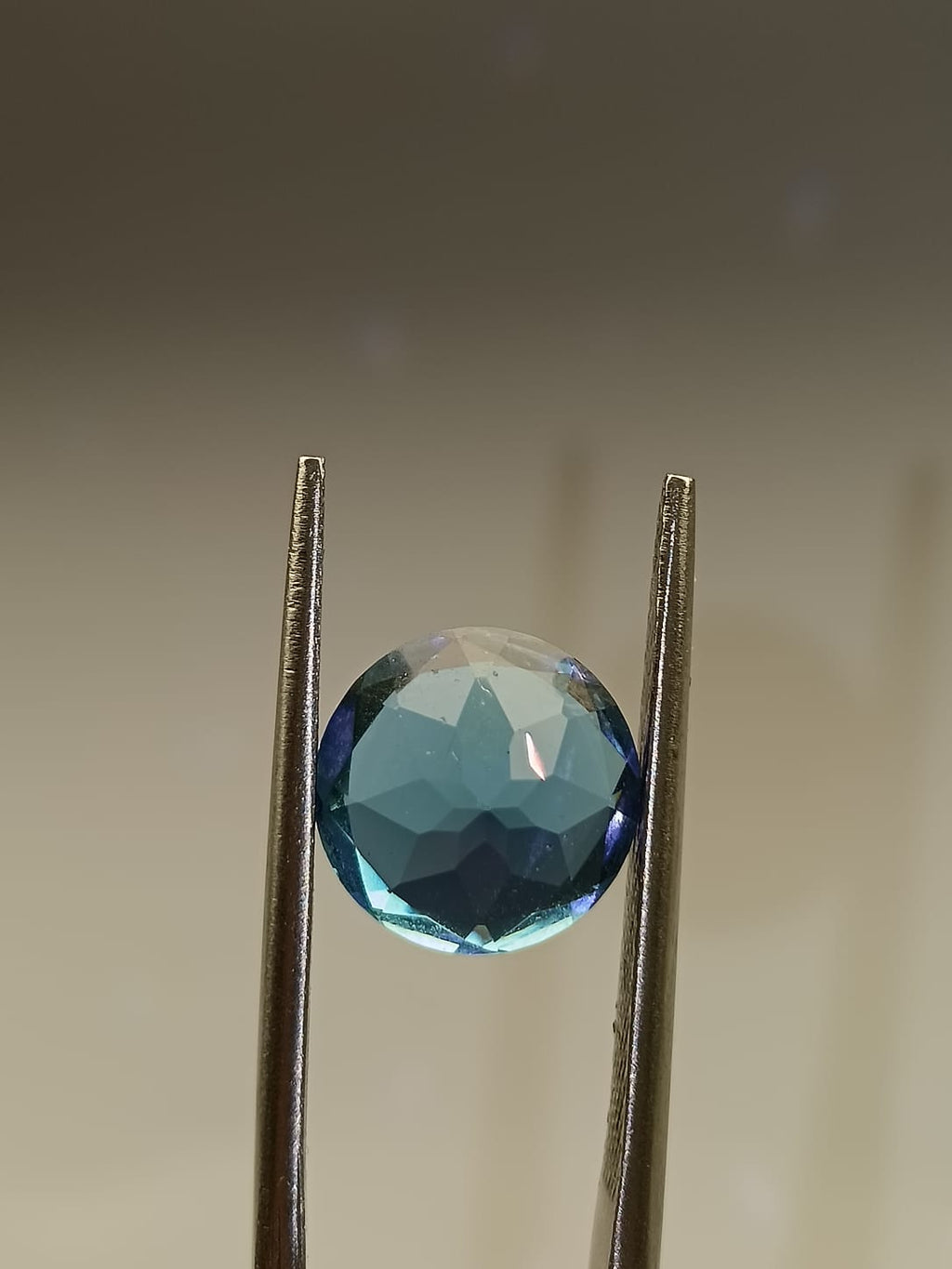 Alexandrita circular de 2.81ct