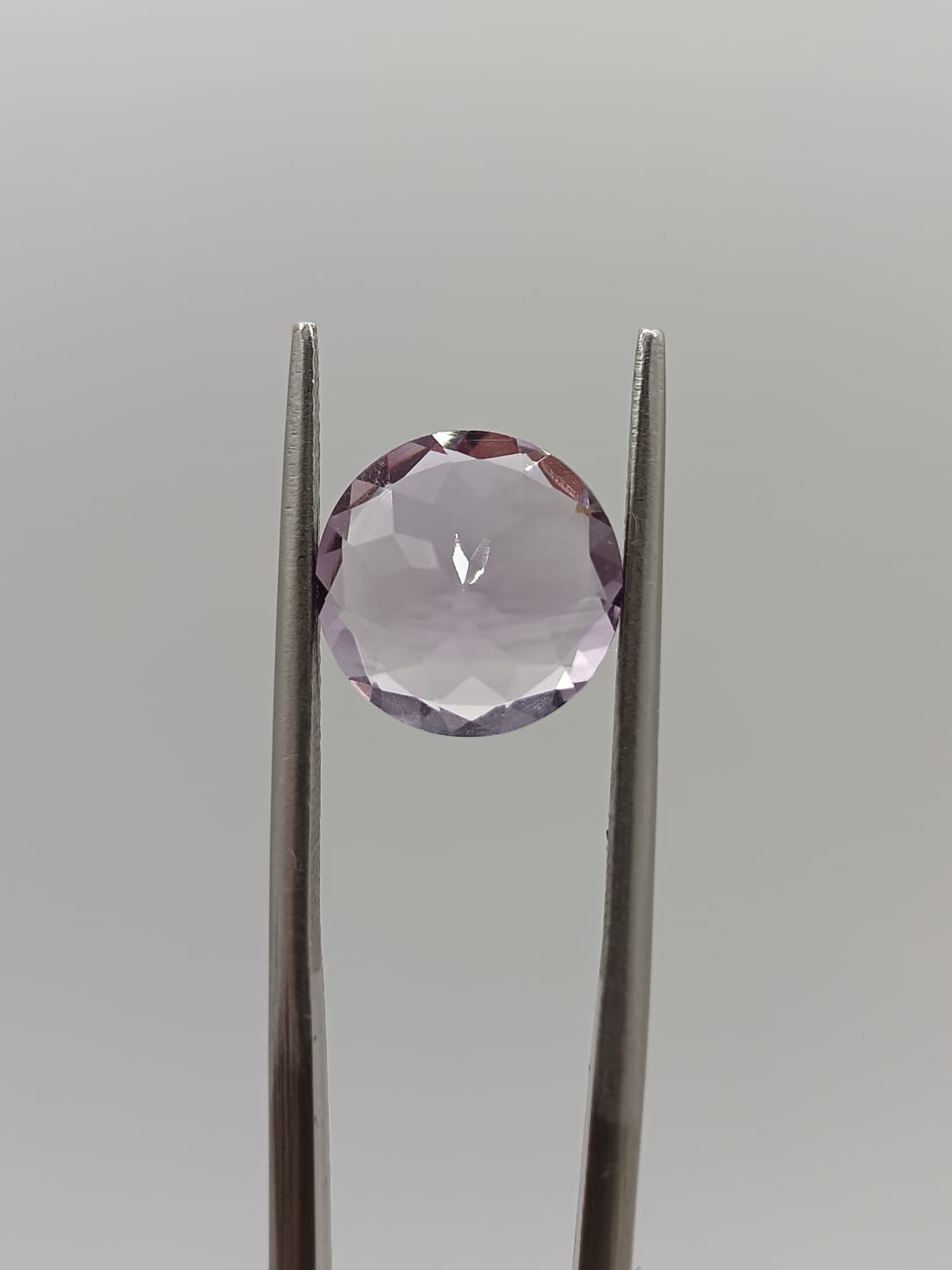 Amatista circular de 3.21ct