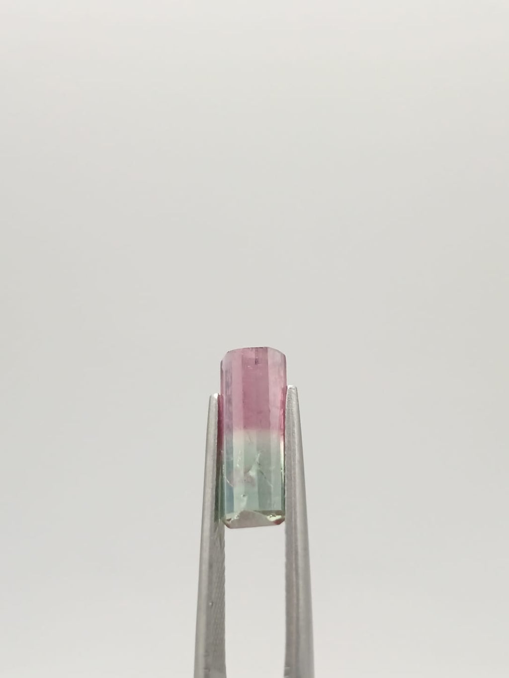 Turmalina sandia rectangular de 2.35ct