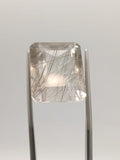 Cuarzo rutilado rectangular de 24.11ct