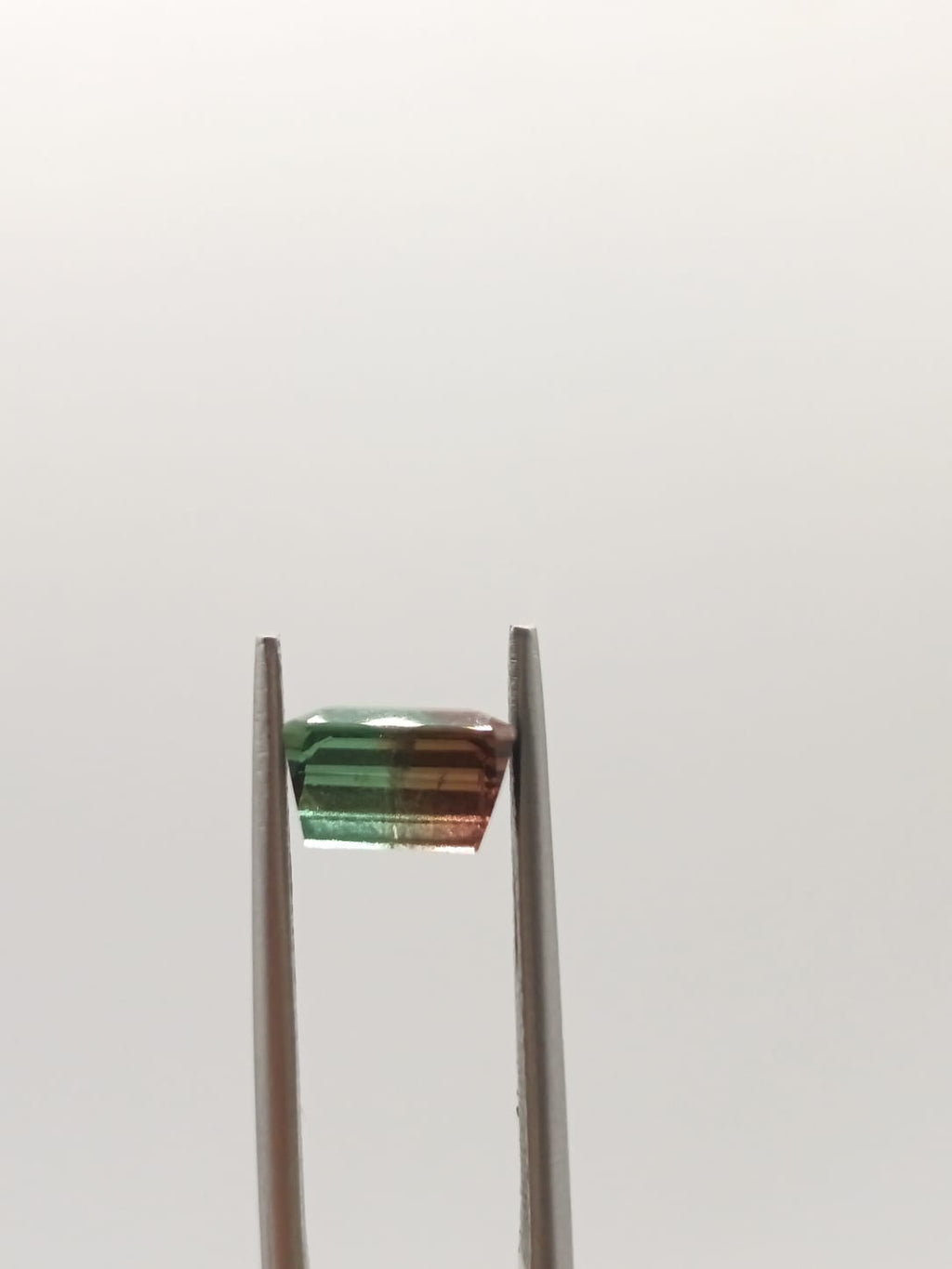 Turmalina sandia rectangular de 1.72ct
