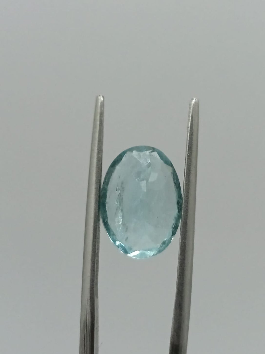 Aguamarina ovalada de 3.13ct