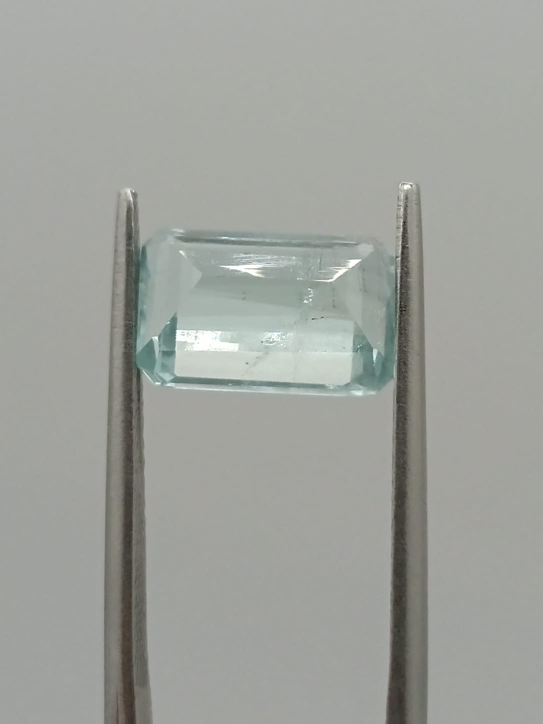 Aguamarina rectangular de 3.03ct