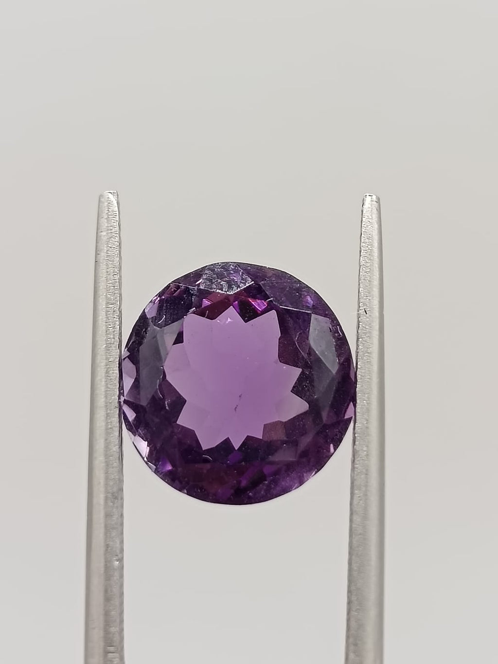 Amatista circular de 5.39ct