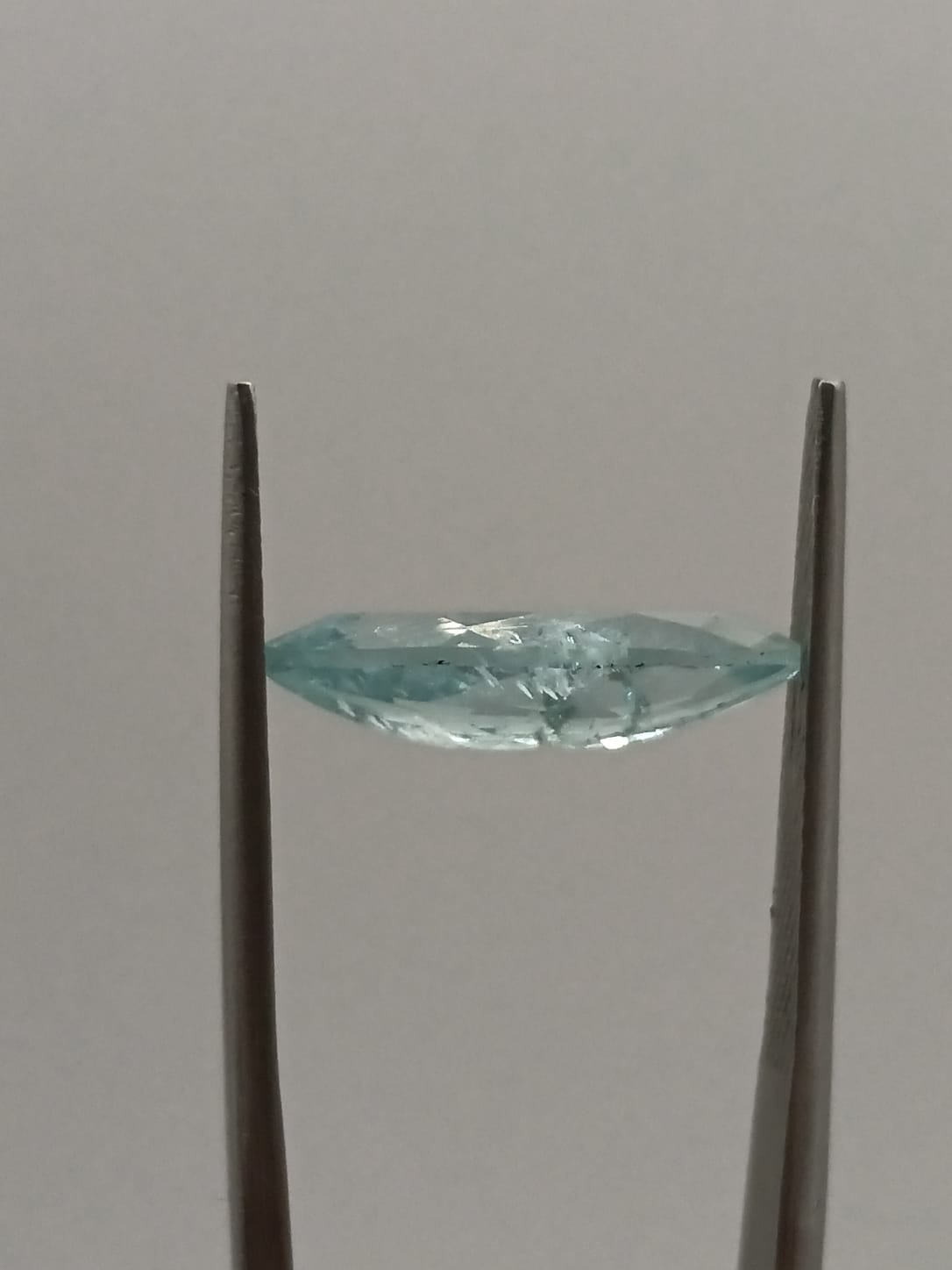 Aguamarina corte marquise de 2.45ct