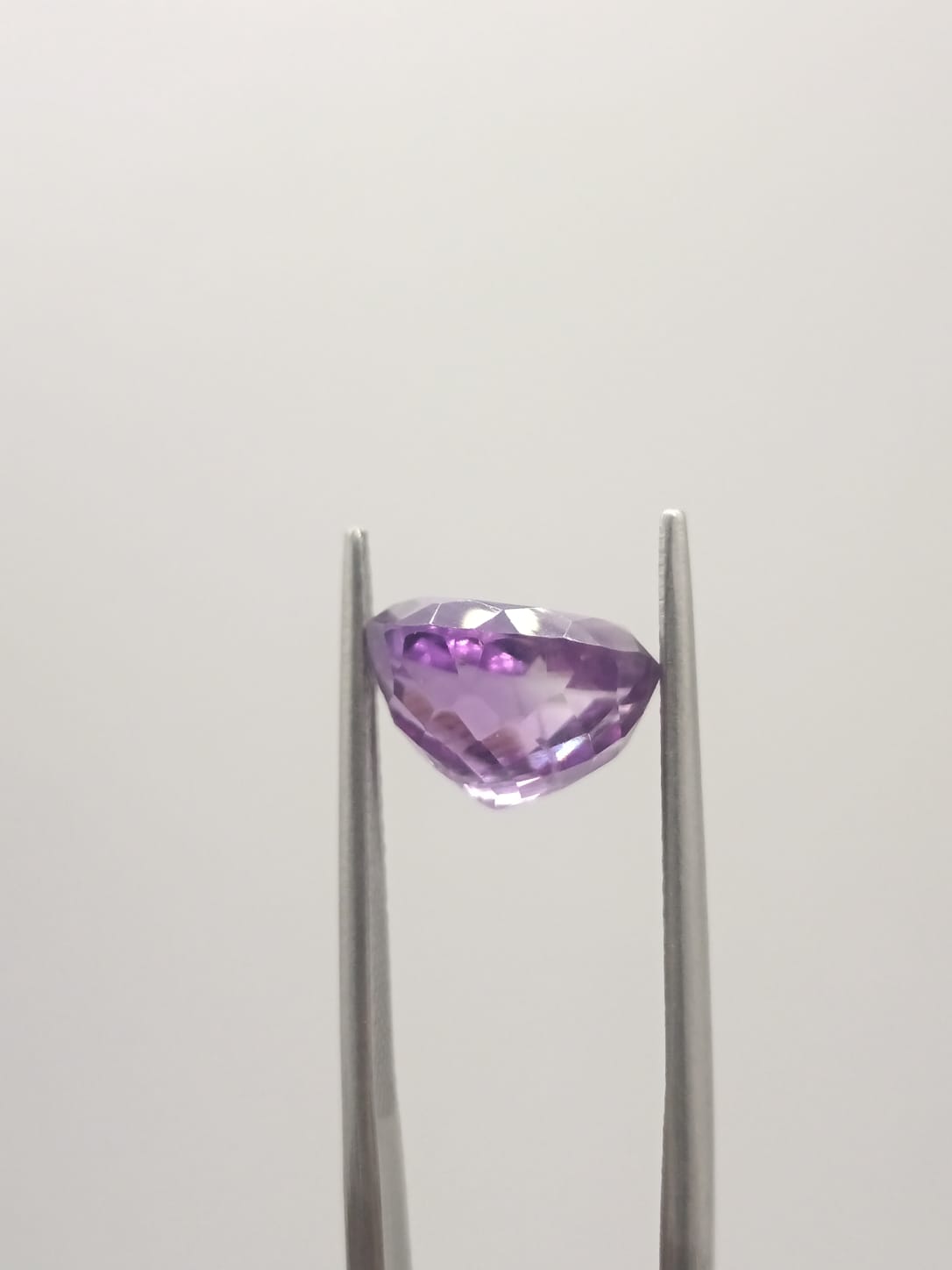 Amatista circular de 4.45ct
