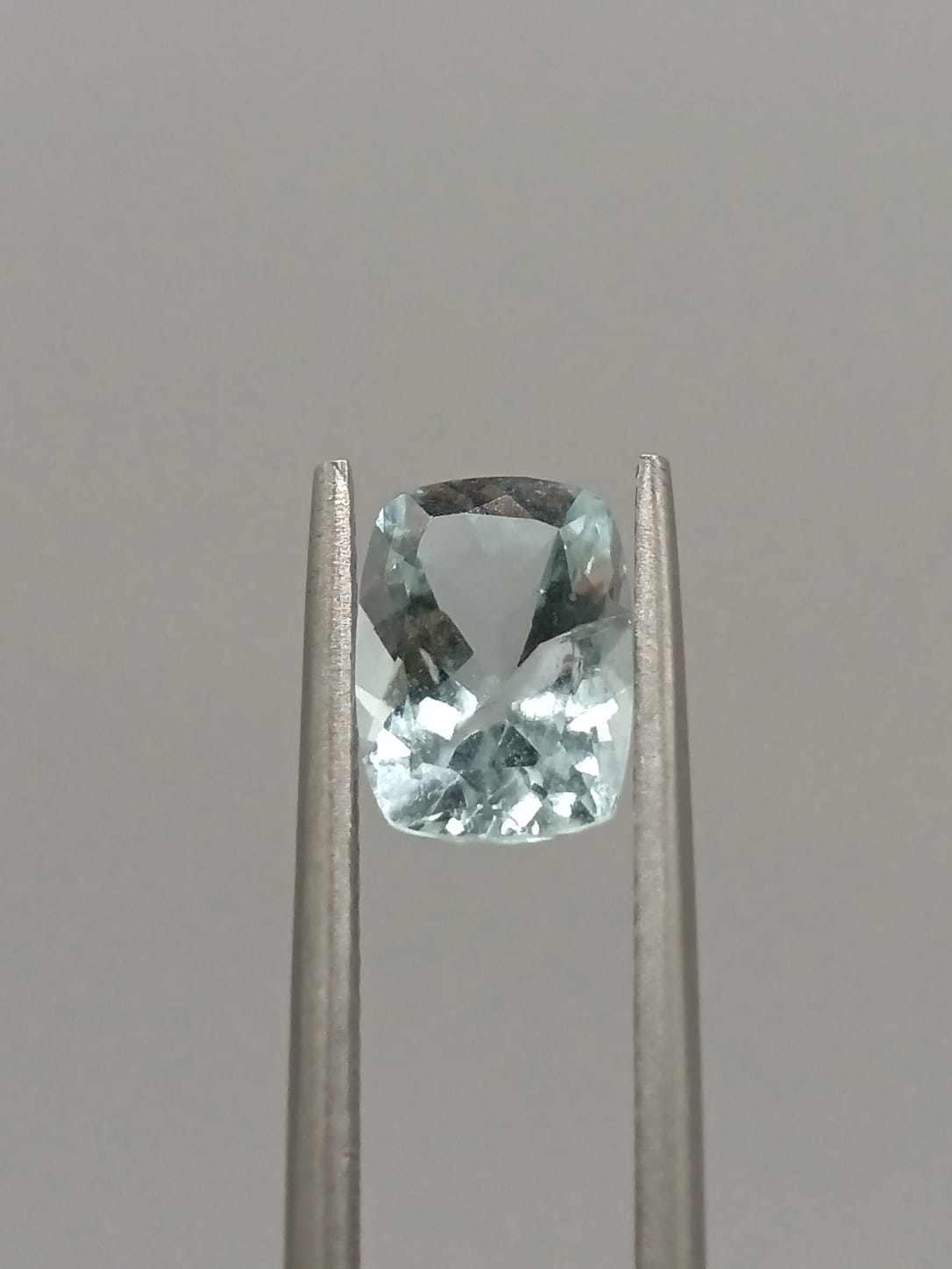 Aguamarina rectangular de 1.72ct