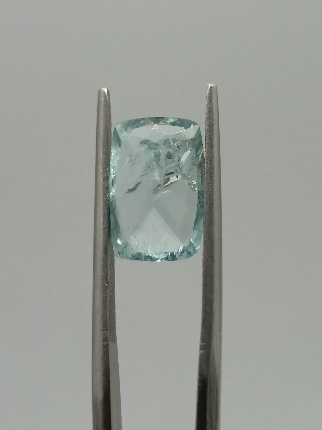 Aguamarina rectangular de 3.52ct
