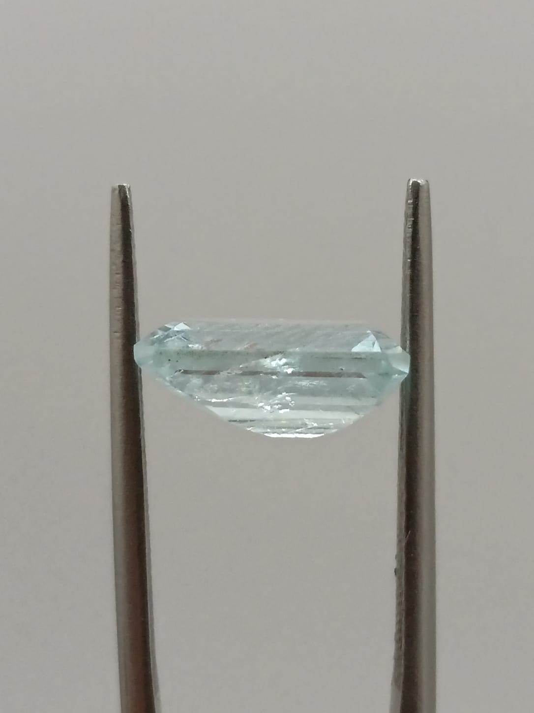 Aguamarina rectangular de 3.07ct
