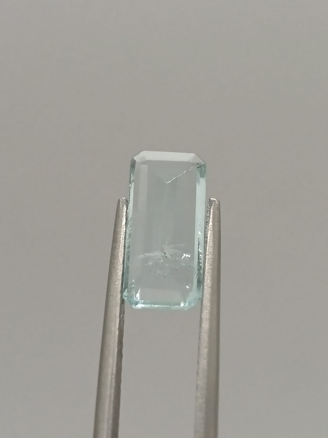 Aguamarina rectangular de 1.95ct