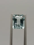 Aguamarina rectangular de 2.97ct