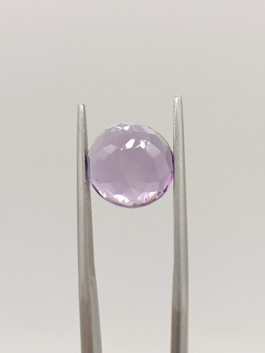 Amatista circular de 4.36ct