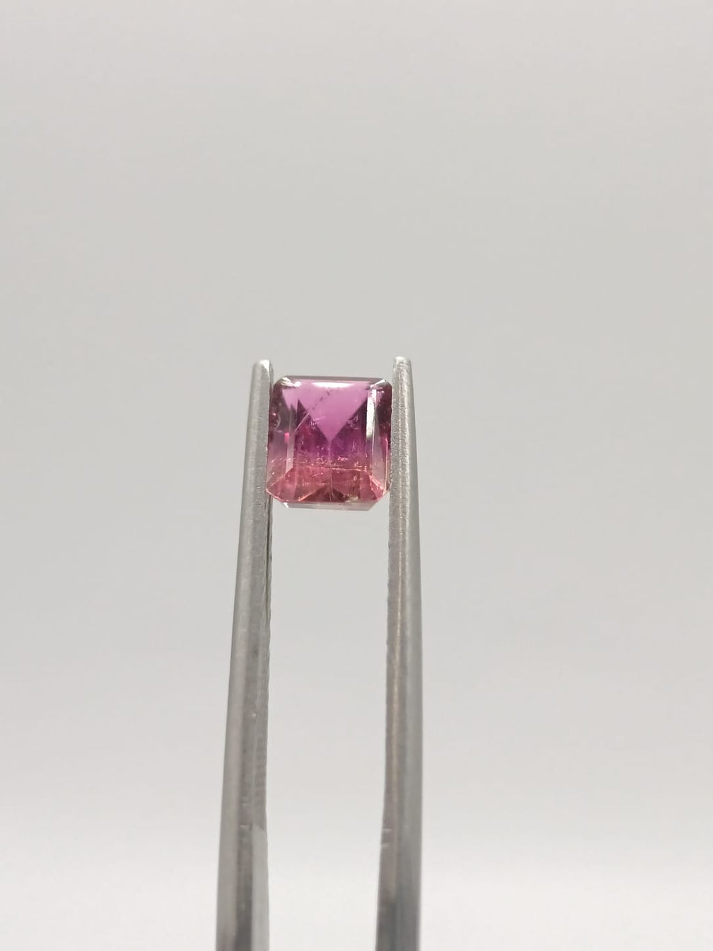 Turmalina sandia rectangular de 1.08ct