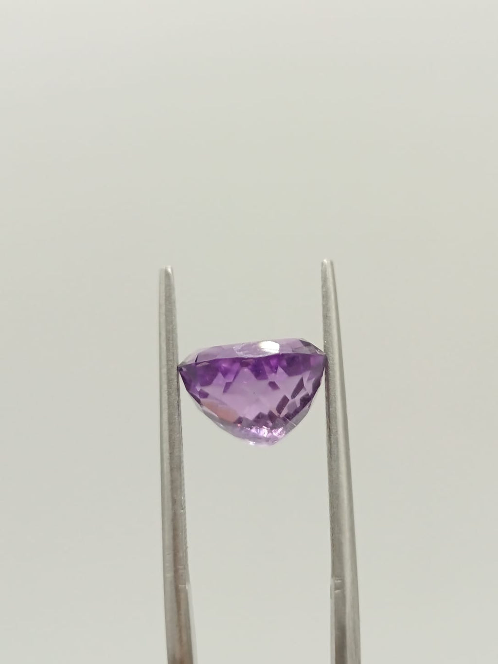 Amatista circular de 3.98ct