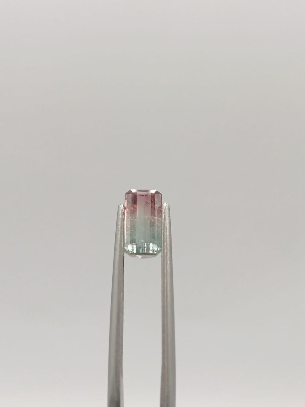 Turmalina sandia rectangular de 1.18ct