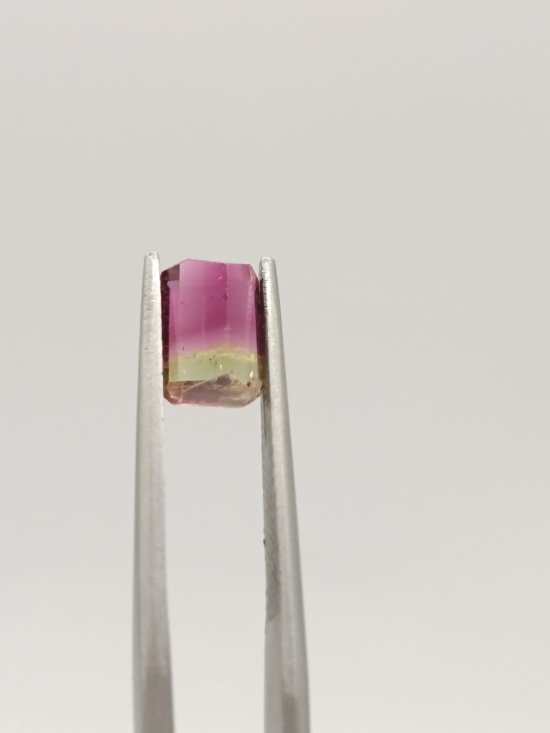 Turmalina sandia rectangular de 1.85ct