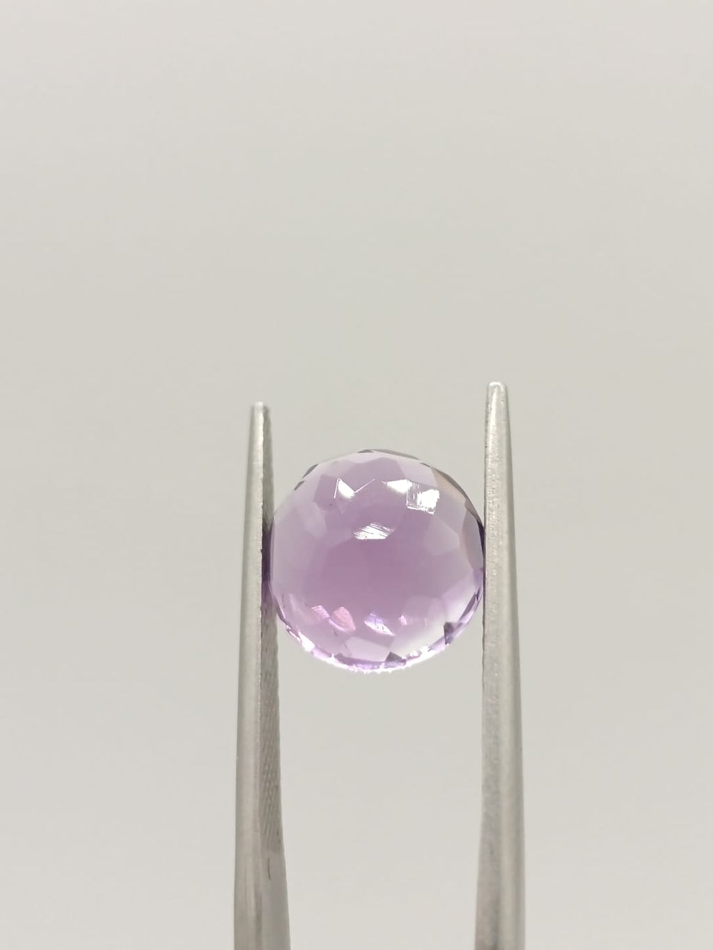 Amatista circular de 3.91ct