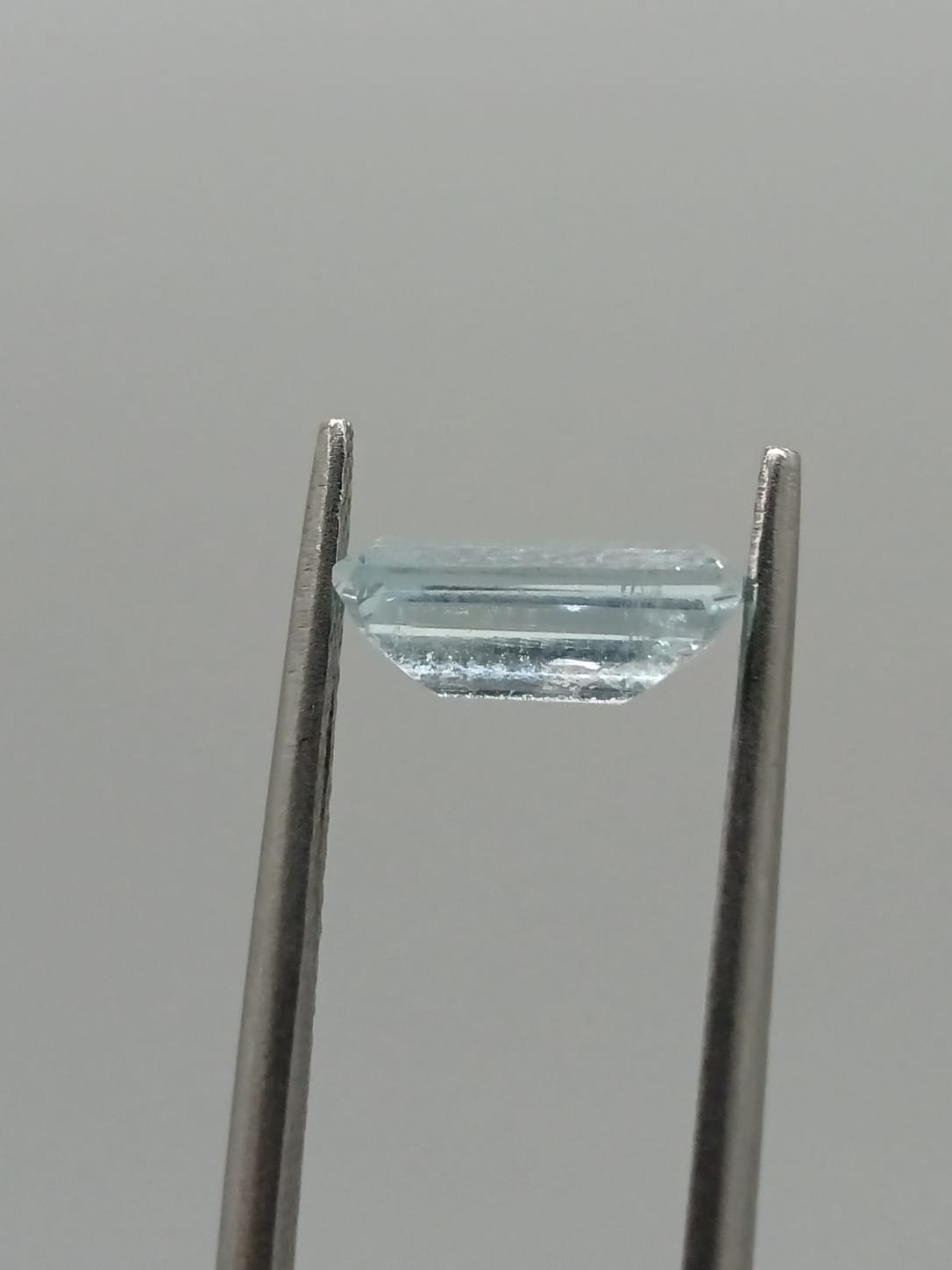 Aguamarina rectangular de 1.23ct