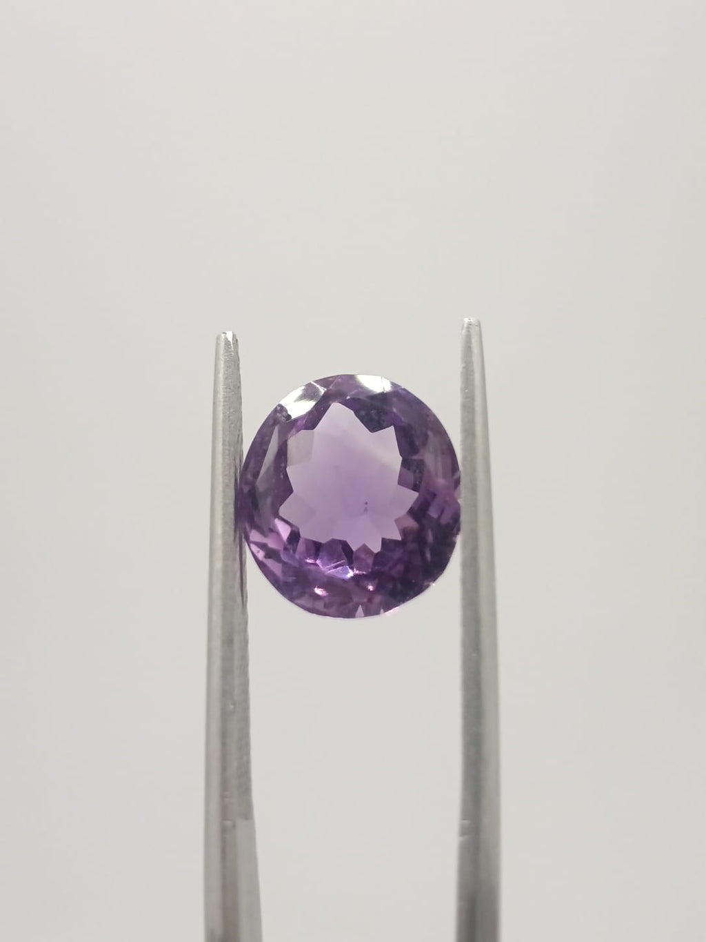 Amatista circular de 4.45ct