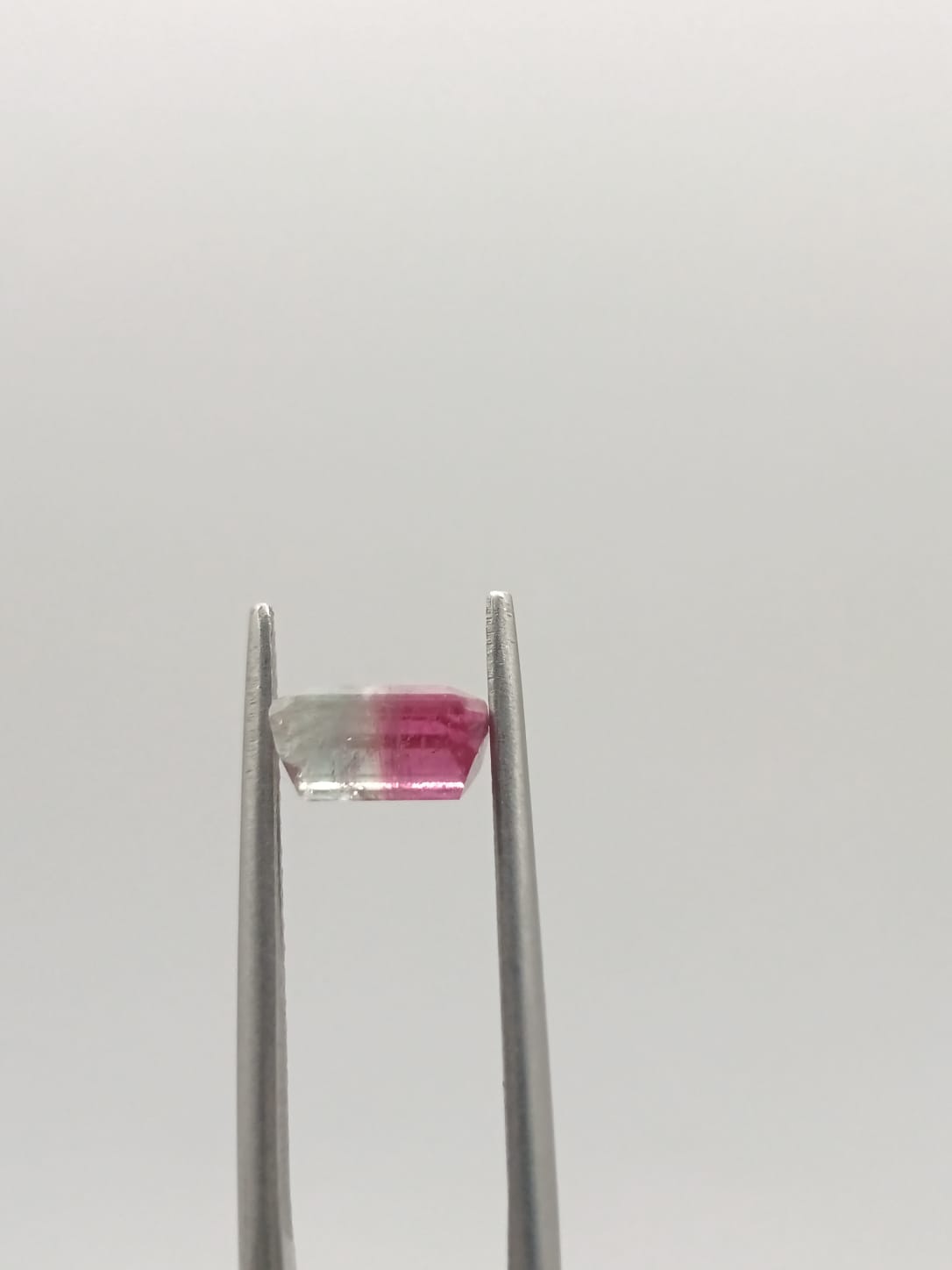 Turmalina sandia rectangular de 1.42ct
