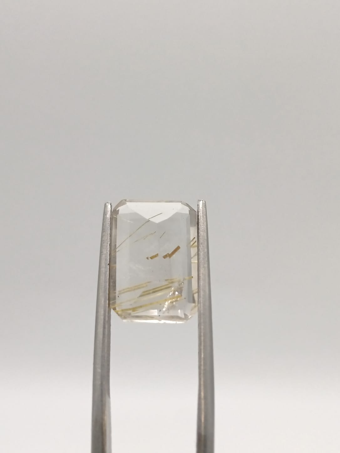 Cuarzo rutilado rectangular de 4.96ct