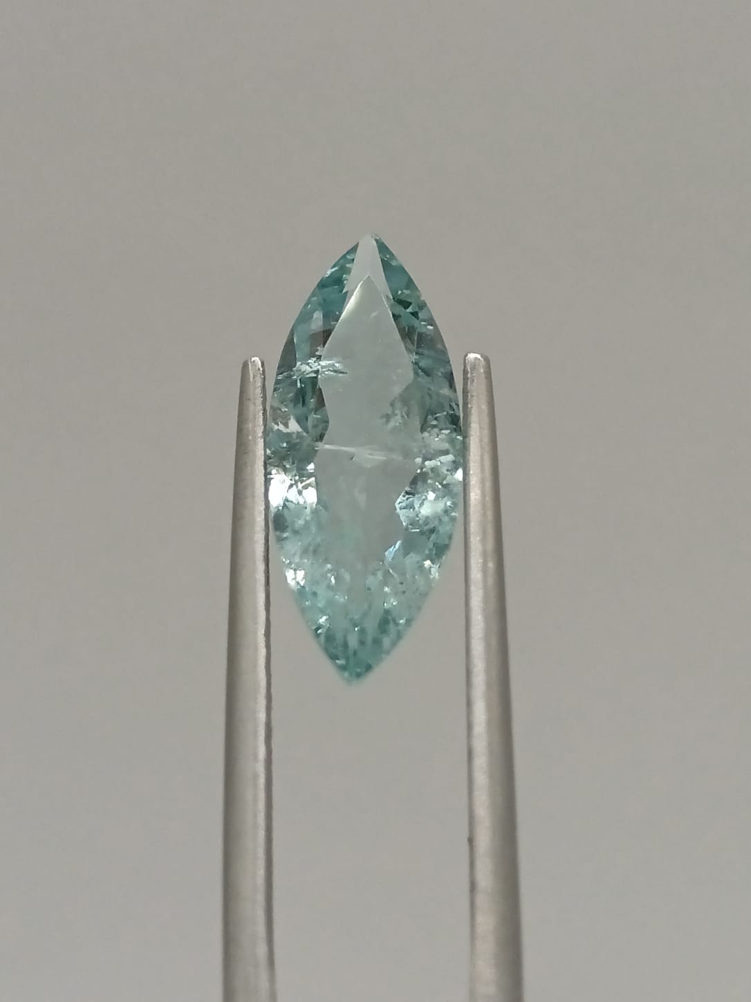 Aguamarina corte marquise de 2.45ct