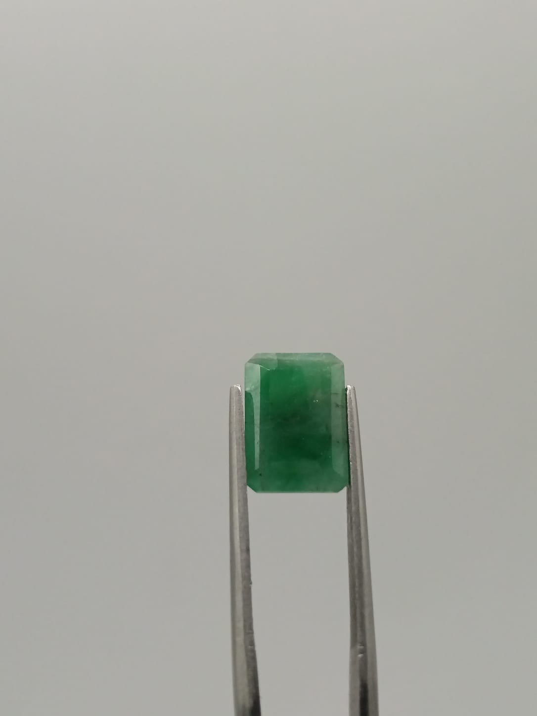 Esmeralda brasileña rectangular de 4.14ct