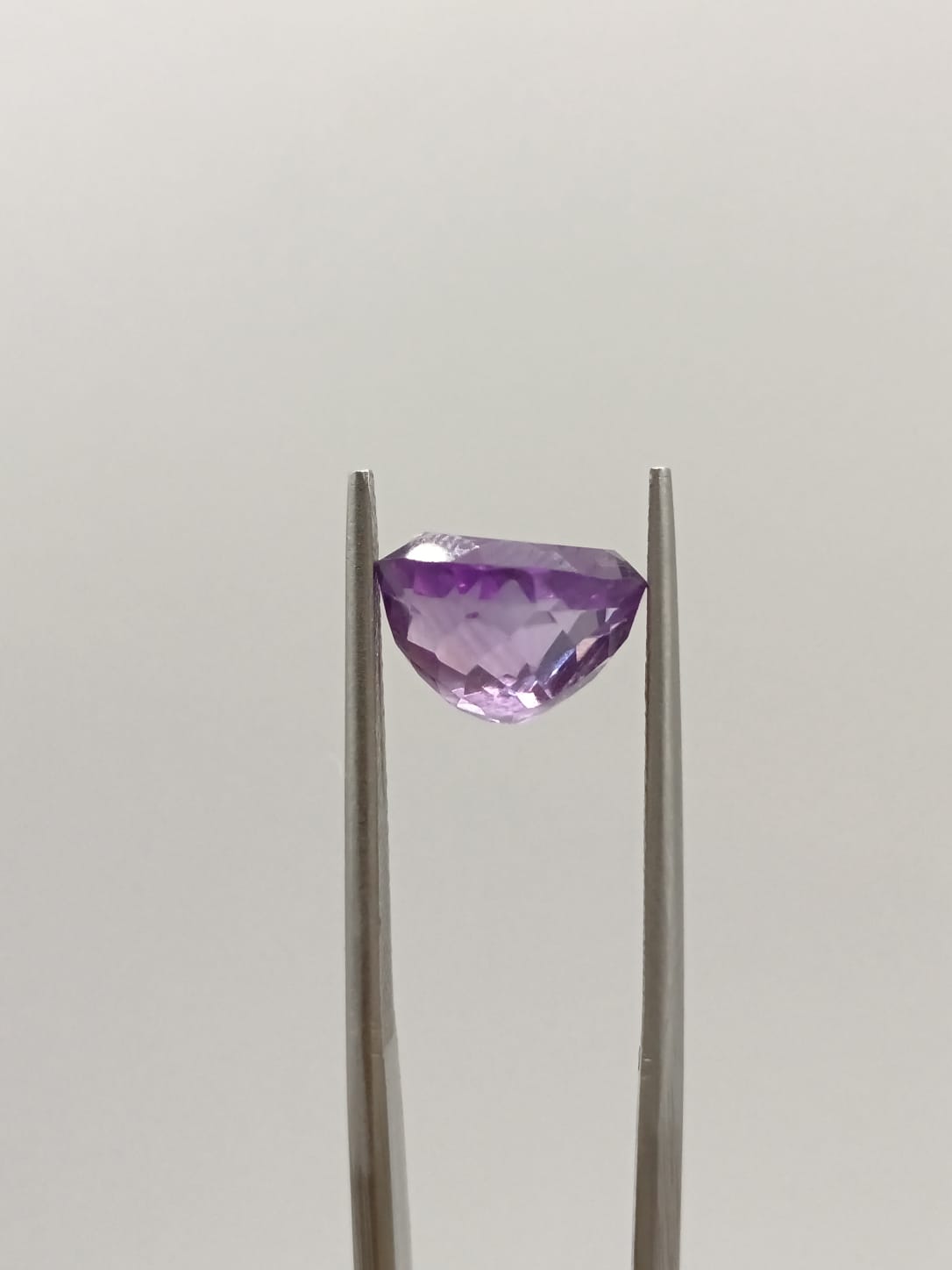 Amatista circular de 3.98ct
