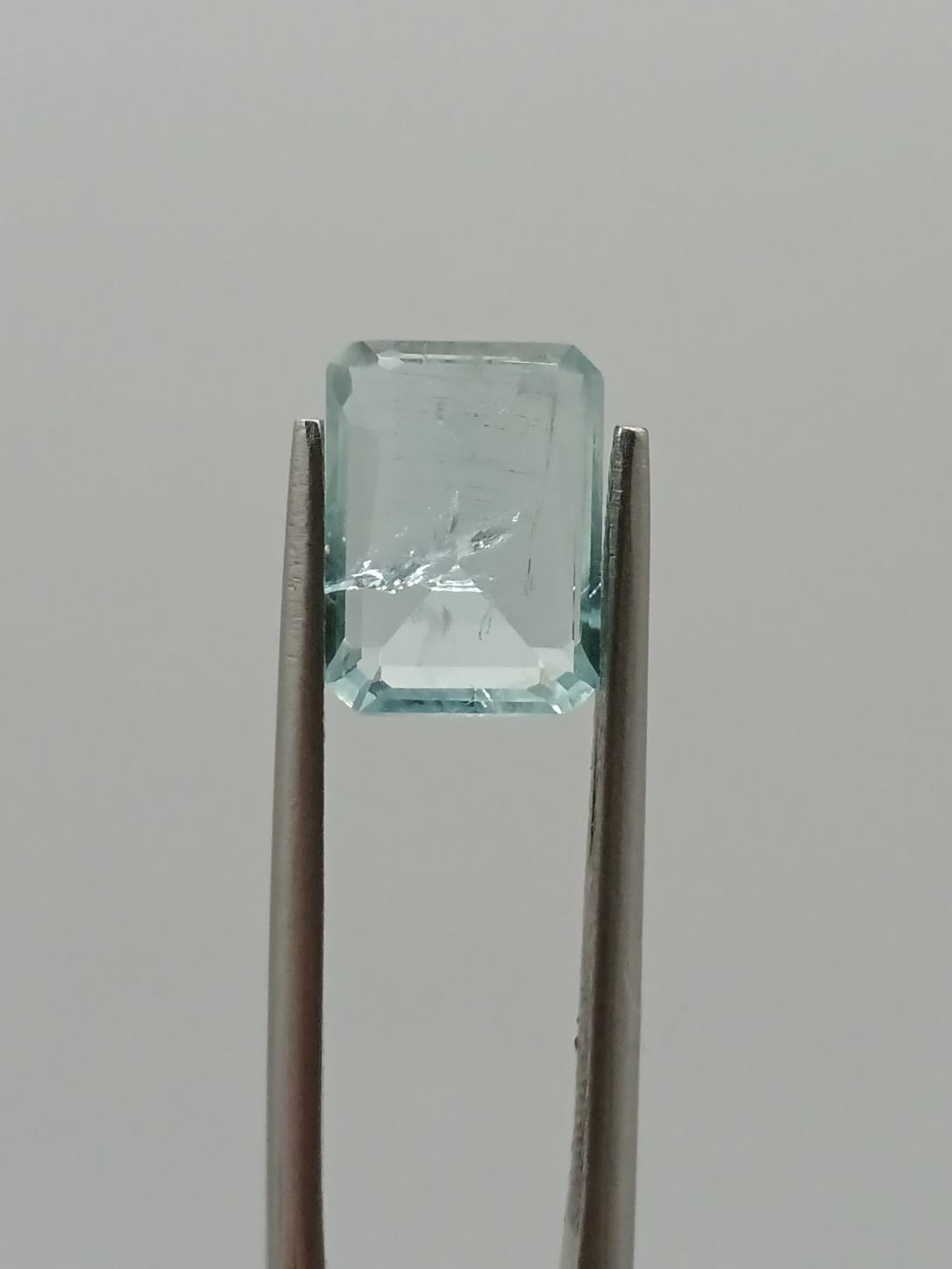 Aguamarina rectangular de 2.67ct