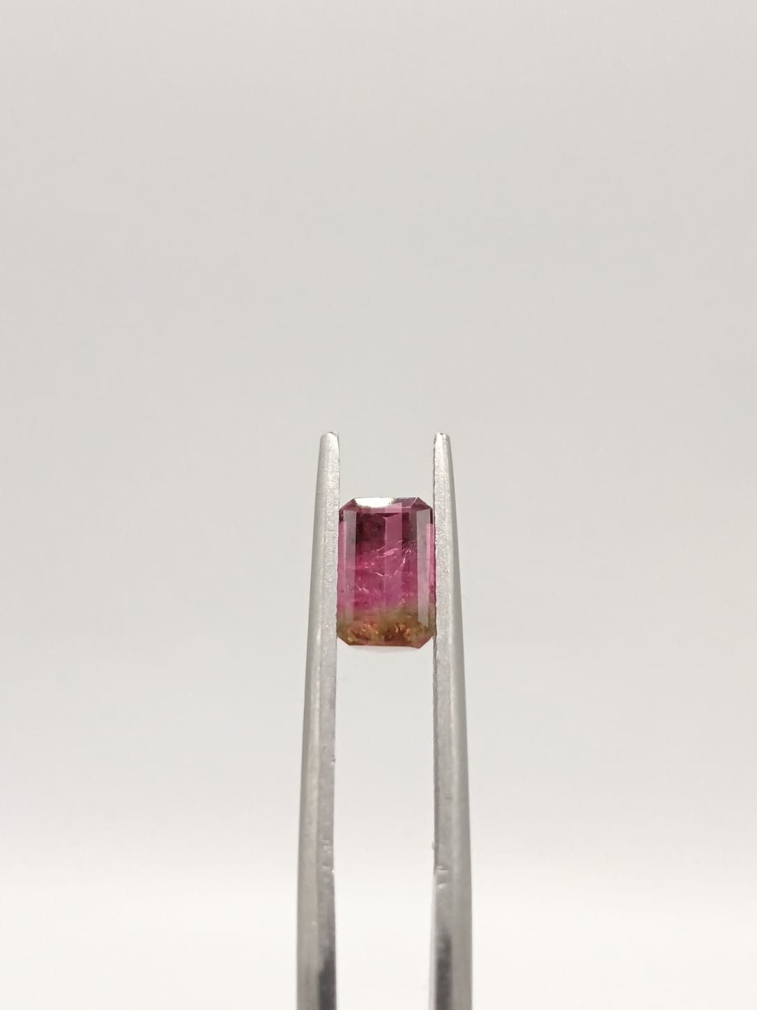 Turmalina sandia rectangular de 0.32ct