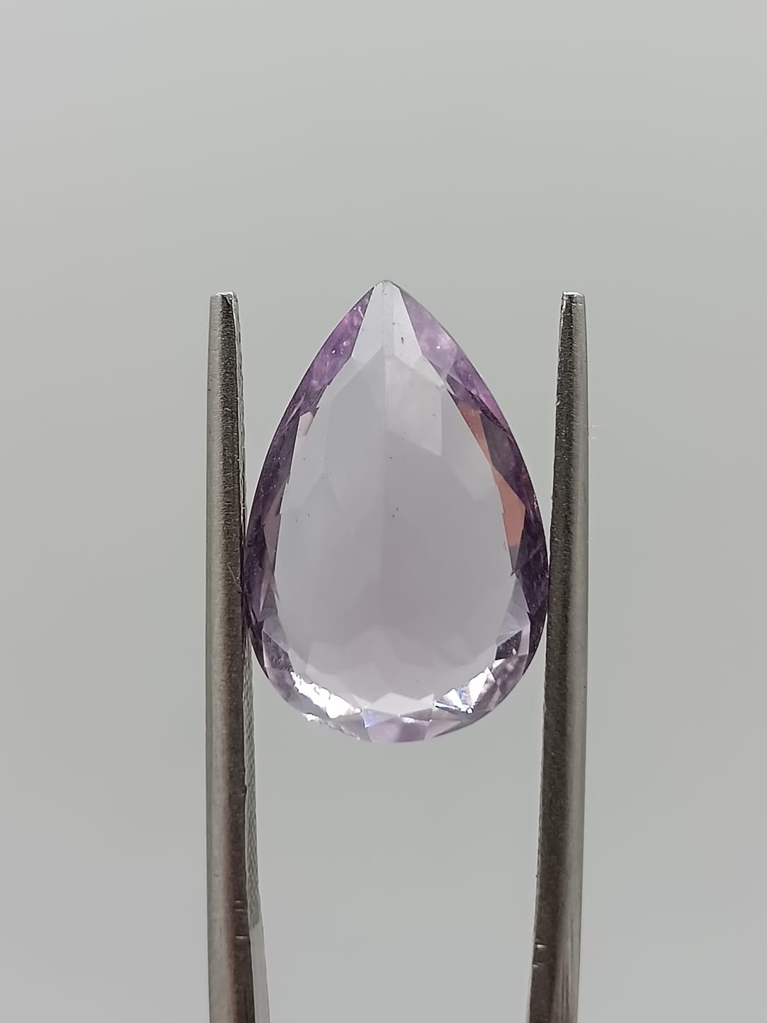 Amatista forma de gota de 5.86ct